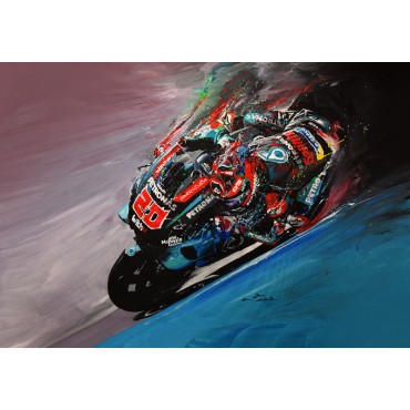 Tableau déco GP moto Fabio Quartararo