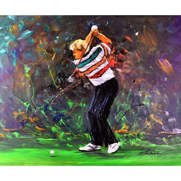 Tableau de golf déco : John...