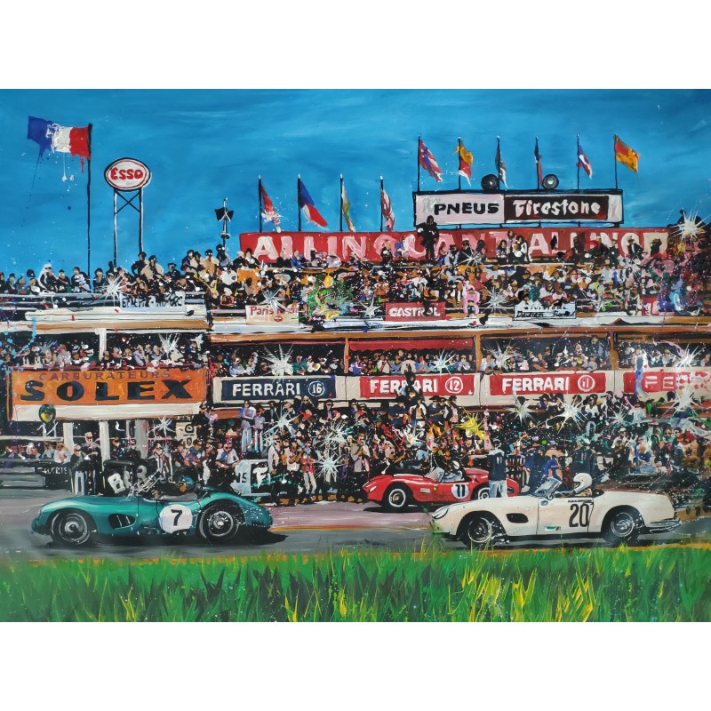 Tableau 24h du Mans Vintage