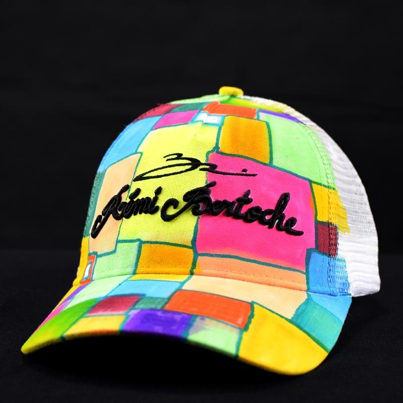 casquette personnalisée abstract colors