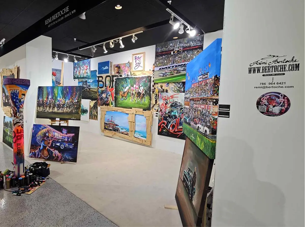 art galerie palm beach — exposition sélectionnée par Rémi Bertoche